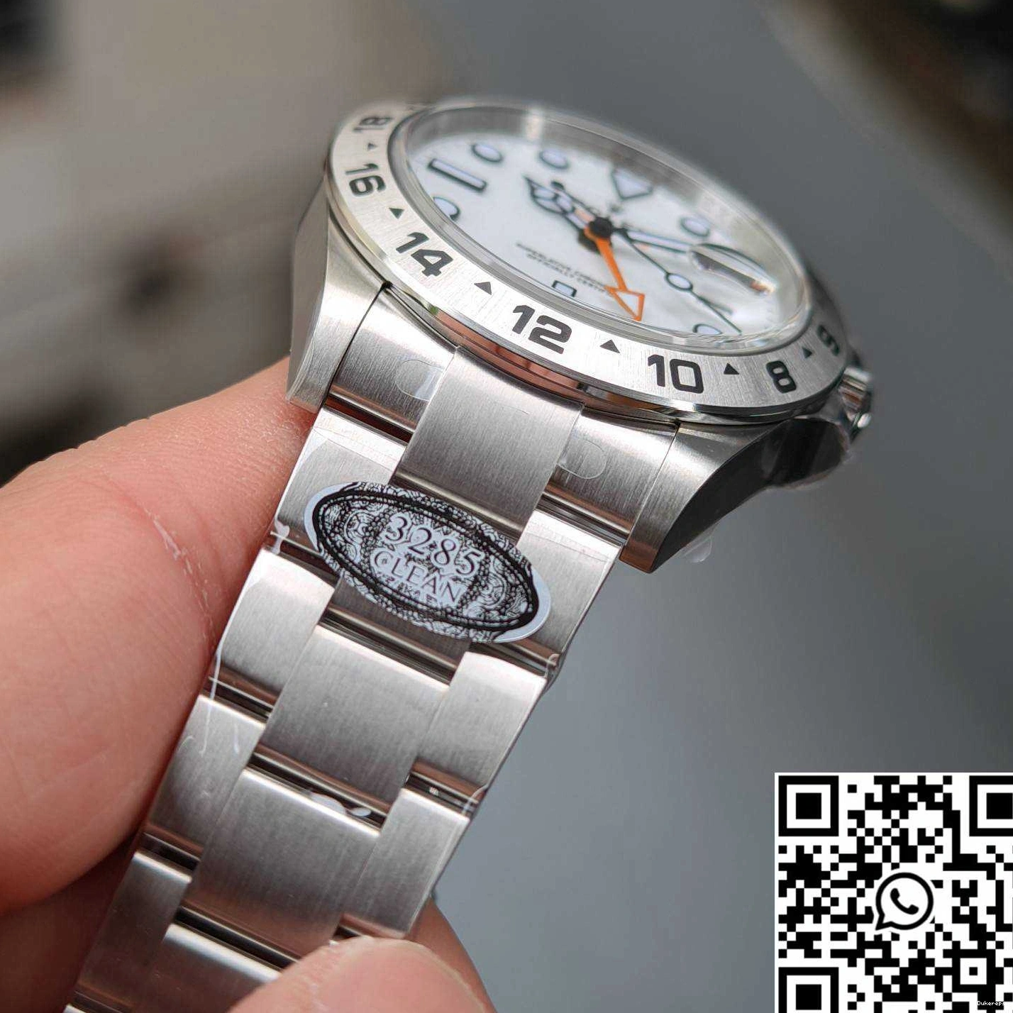 Clean White Dial Factory Steel Rolex Explorer M226570-0001 Stainless 0429